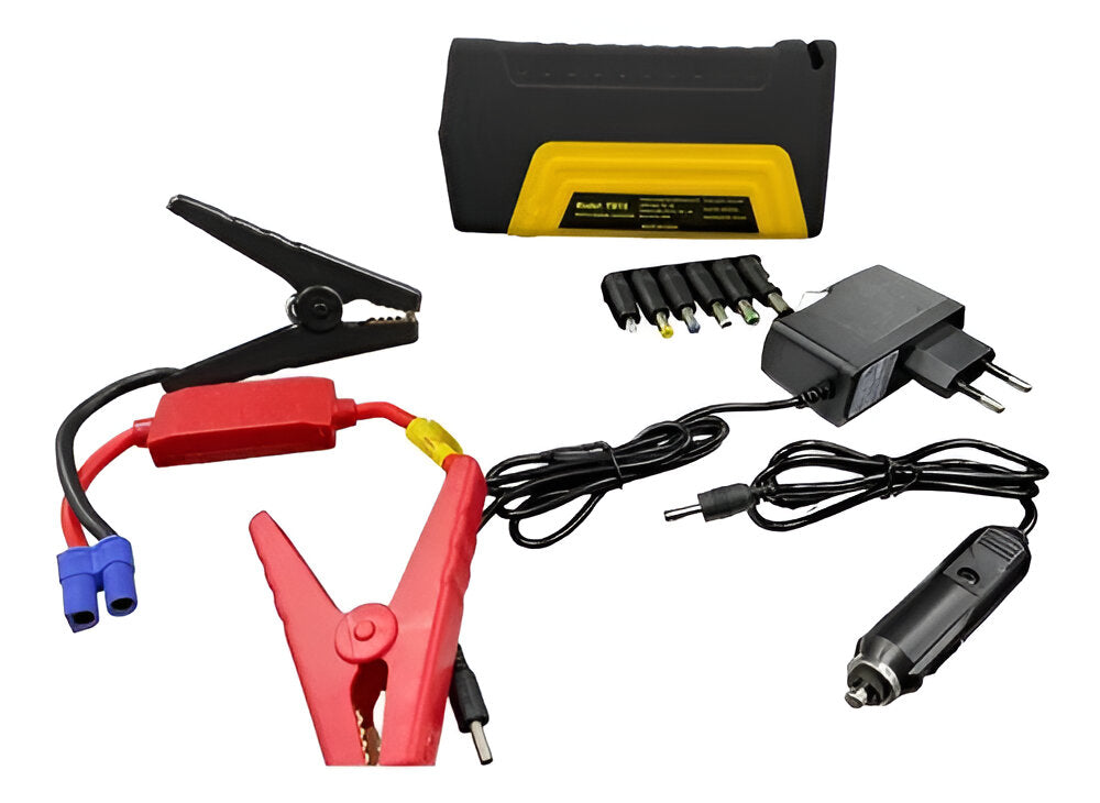 Cargador de batería vehicular con maleta